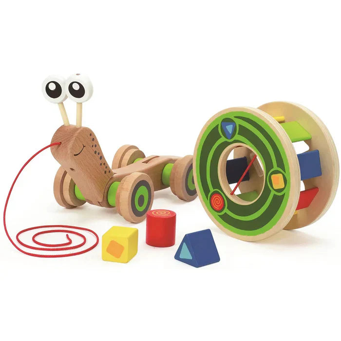 Hape - Walk-A-Long Snail