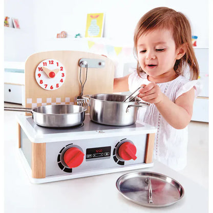 Hape 2-In-1 Kitchen & Grill Set