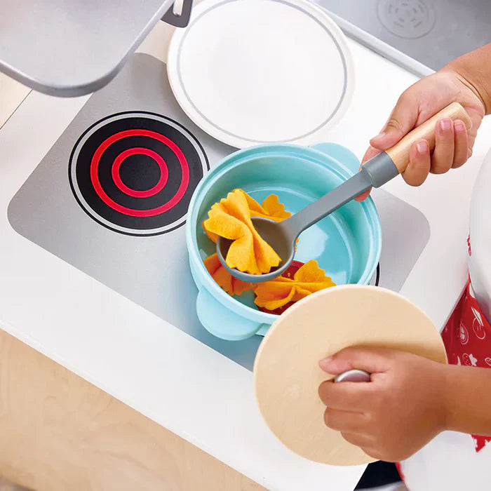 Hape Little Chef Cooking & Serve Play Set