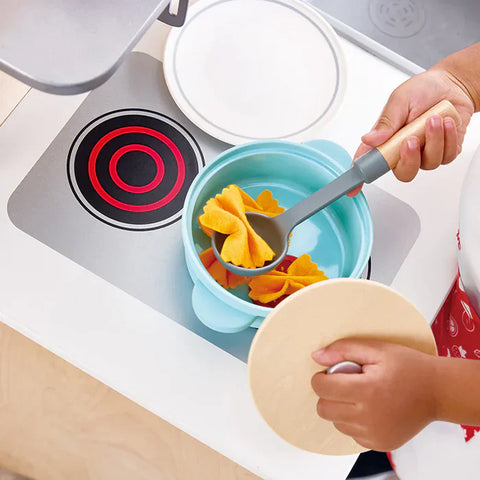Hape Little Chef Cooking & Serve Play Set