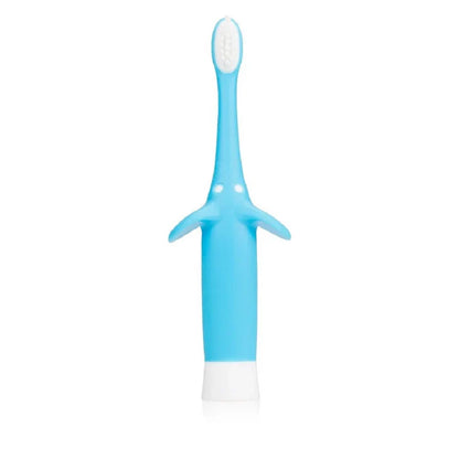 Dr.Browns Infant-To-Toddler Toothbrush, Blue Elephant, 1-Pack