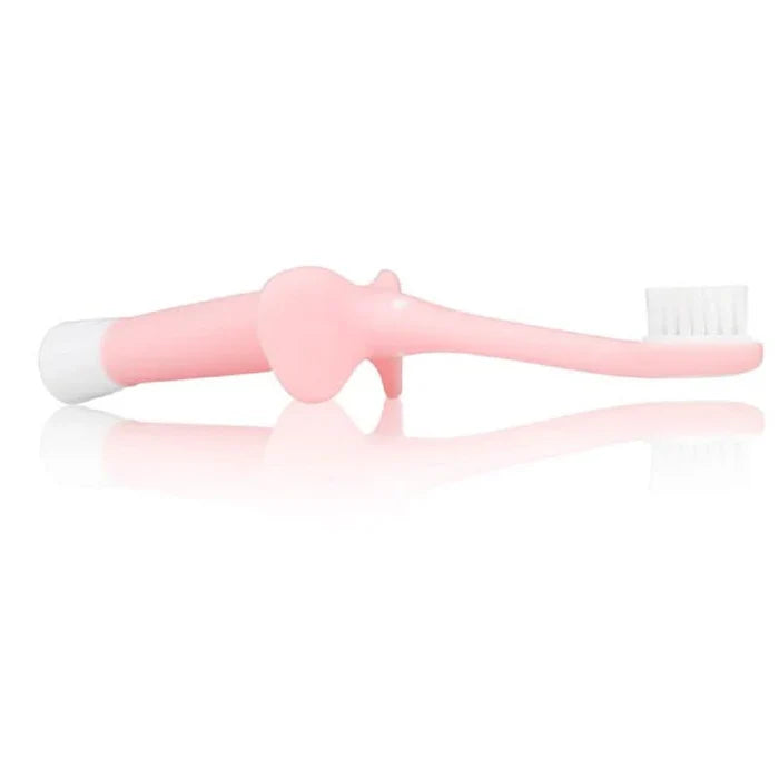 Dr.Browns Infant-To-Toddler Toothbrush, Pink Elephant, 1-Pack