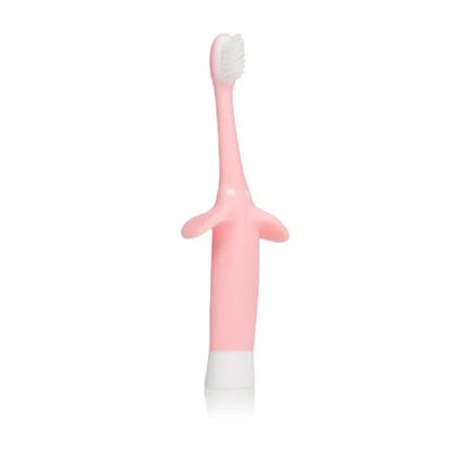 Dr.Browns Infant-To-Toddler Toothbrush, Pink Elephant, 1-Pack