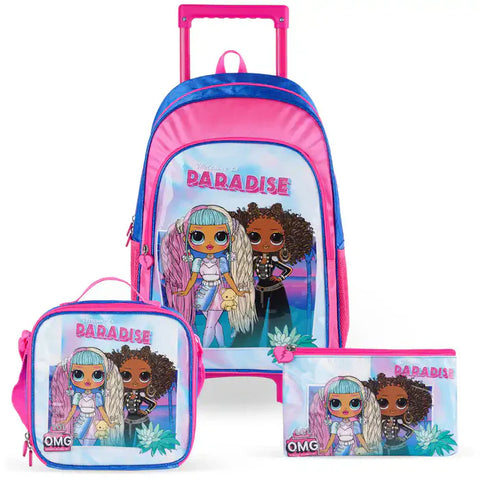 Lol Omg Welcome To Paradise 3In1 Trolley Box Set 18"