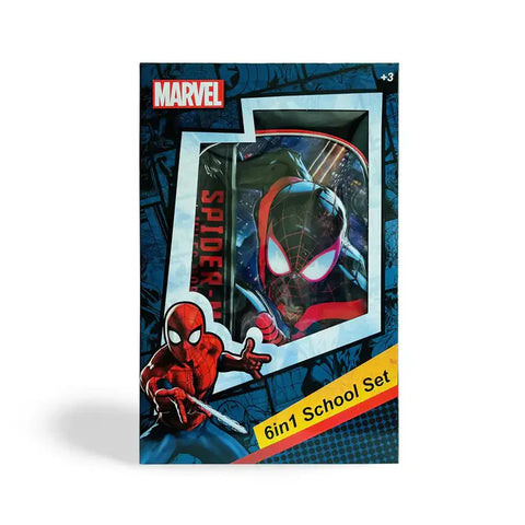 Marvel Spiderman Not Ordinary Hero 18" 6-In-1 Trolley Box Set