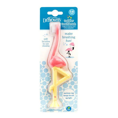 Dr.Browns Toddler Toothbrush Flamingo (Pink)