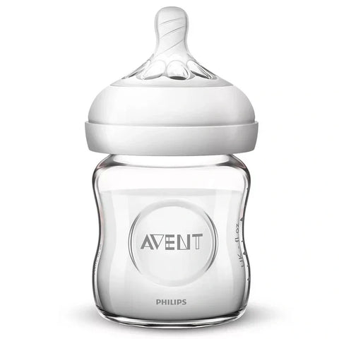 Philips Avent Natural 2.0 Bottle Glass 120ml - SCF051/17-glass