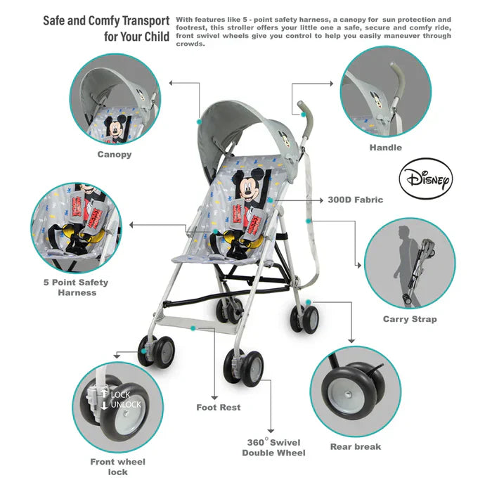 Disney Buggy Stroller - Mickey