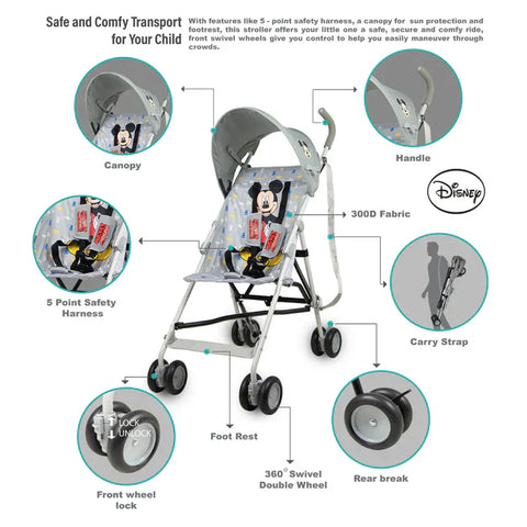 Disney Buggy Stroller - Mickey