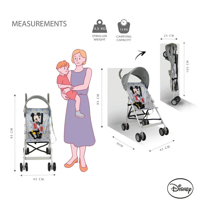 Disney Buggy Stroller - Mickey