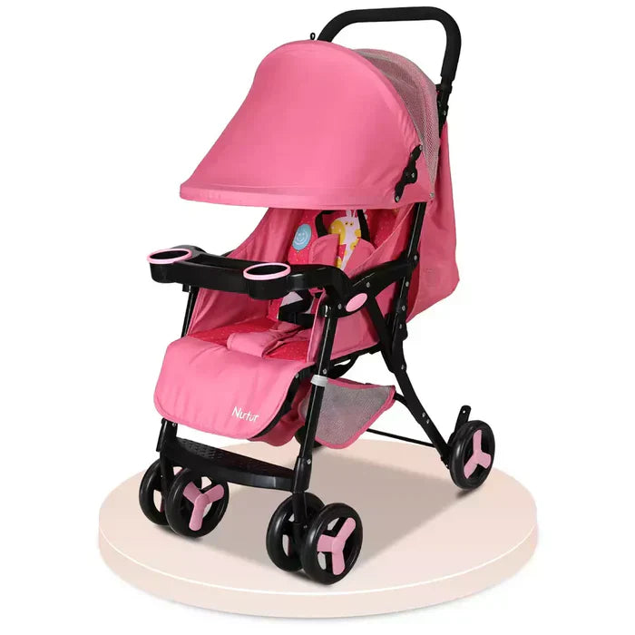 Nurtur Ryder Lightweight Baby Stroller (Pink)