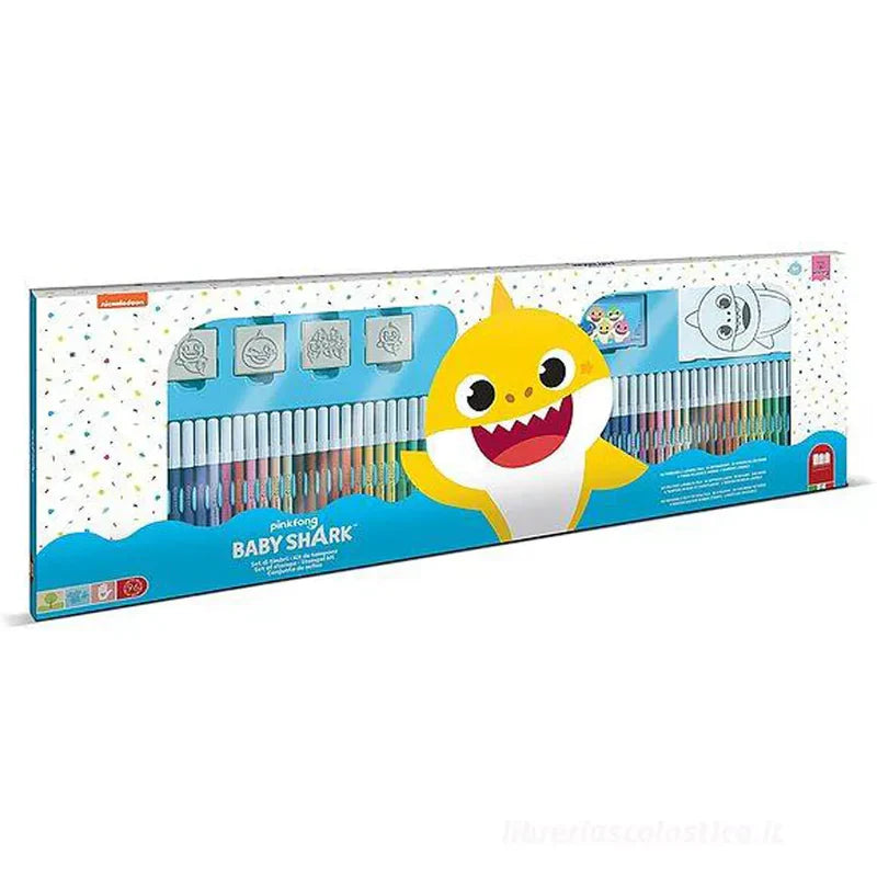 Multiprint Baby Shark Felt Tip Pens (Pack of 119)