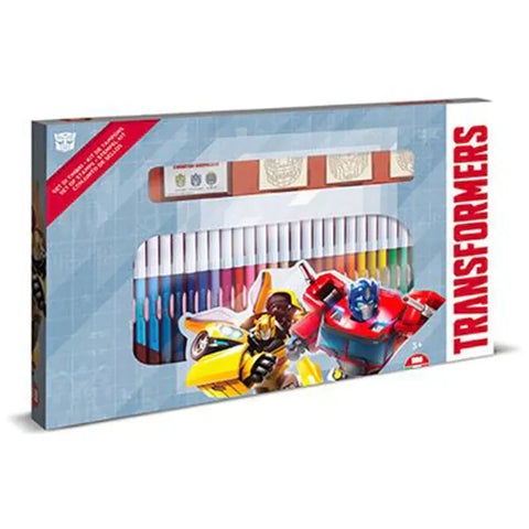 Multiprint Transformer Felt Tip Pens Coloring Set (Pack of 41)