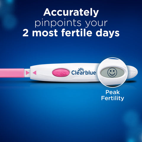 Clearblue Digital Ovulation Test Kit, Proven to Help You Get Pregnant Naturally, 1 Digital Holder and 10 Tests