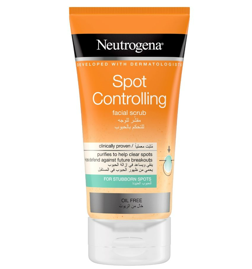 Buy Neutrogena Visibly Clear Protect Scrub 150Ml 10 Tab Online - Kulud Pharmacy