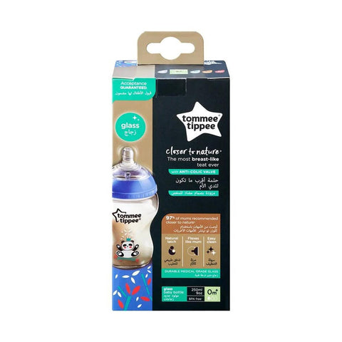 Tommee Tippee Closer To Nature Glass -250Ml, Boy