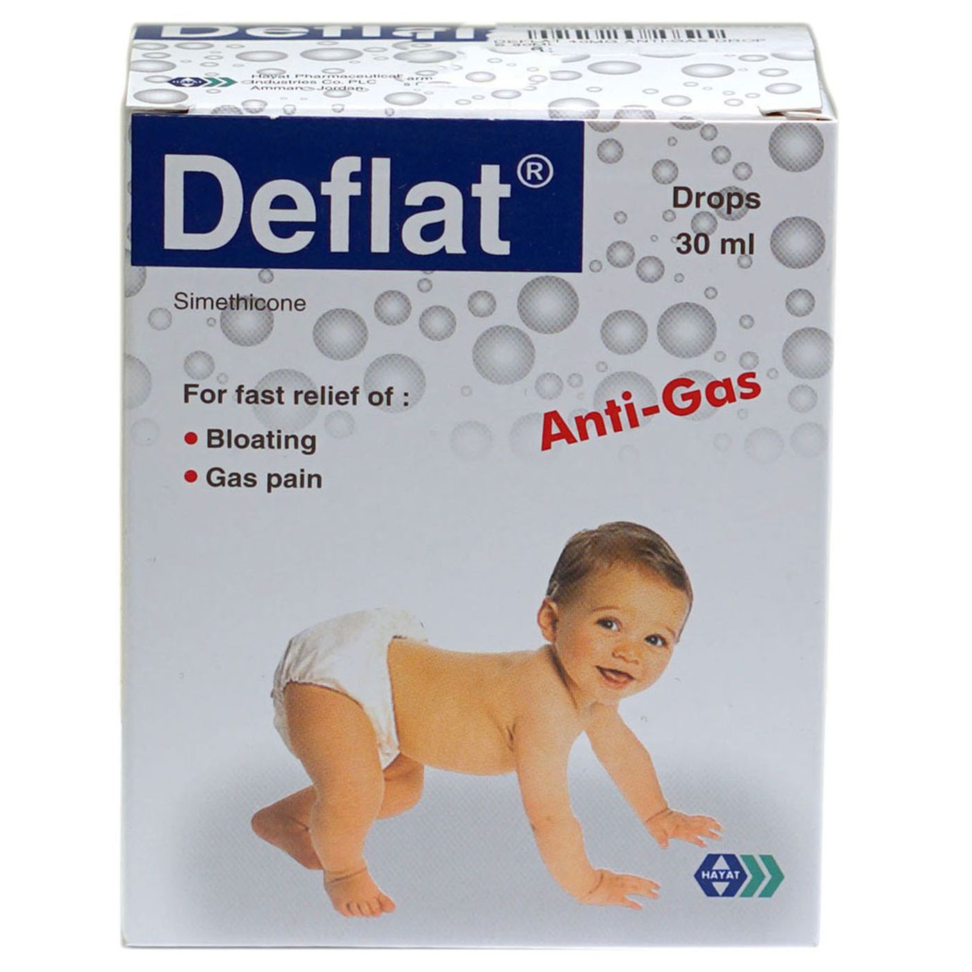 Buy Deflat Baby Oral Drops 30 ML Online - Kulud Pharmacy