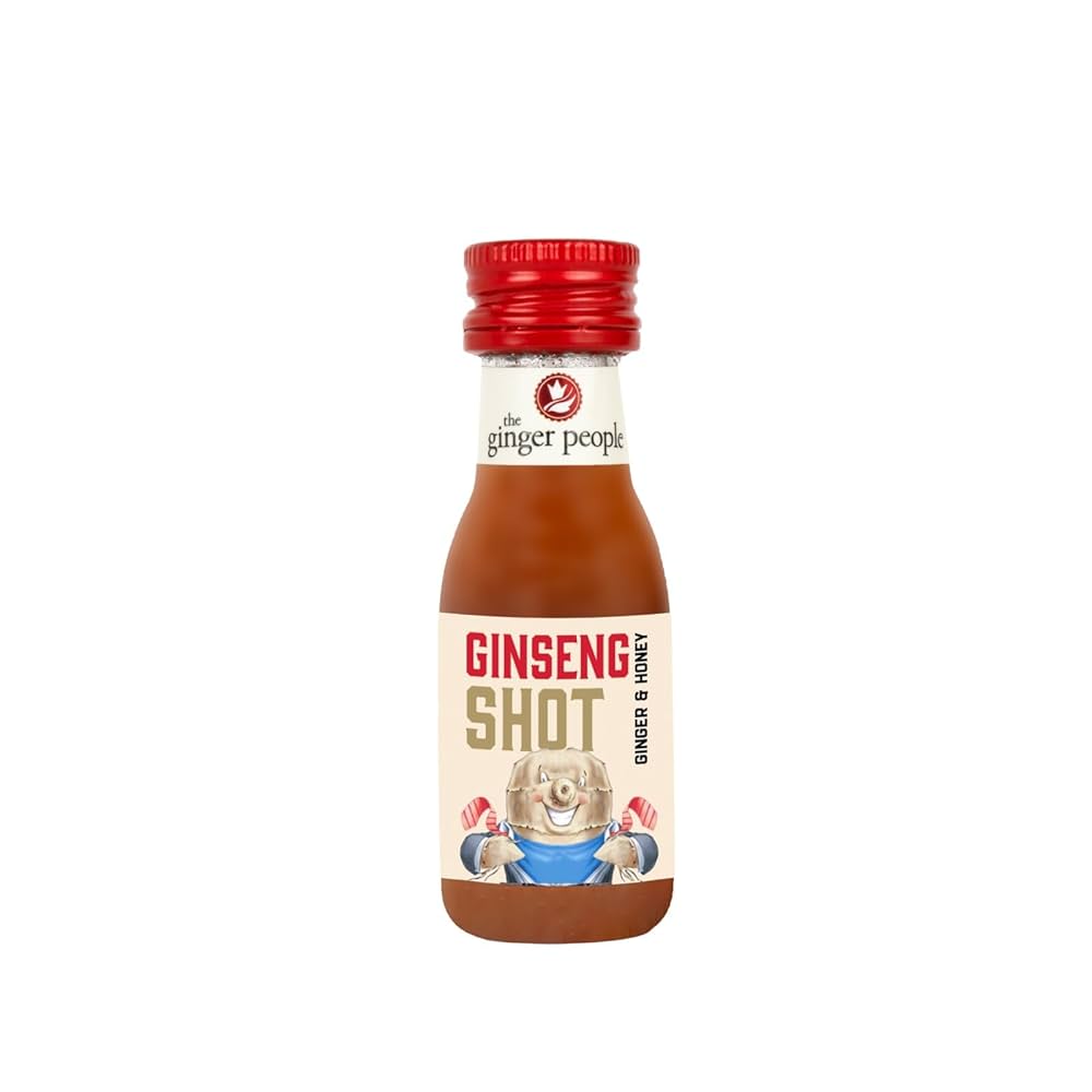 The Ginger People Ginseng Shot with Ginger and Honey 30ml
