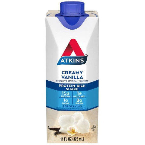 Atkins Vanilla Milk Shake 325Ml