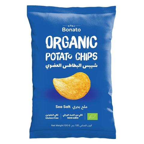 Bonato Organic Potato Chips - Sea Salt 100g