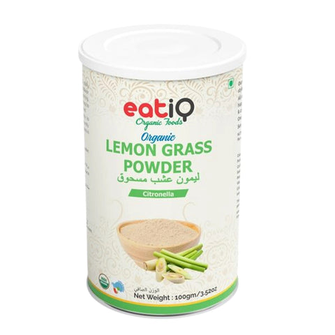 Eatiq Organic Foods - Organic Lemon Grass Powder 100Gm