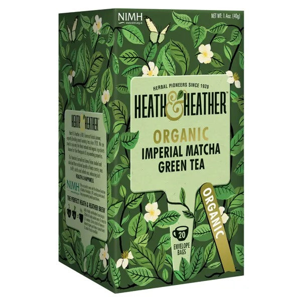 Heath & Heathier Organic Imperial Matcha Green Tea 20's