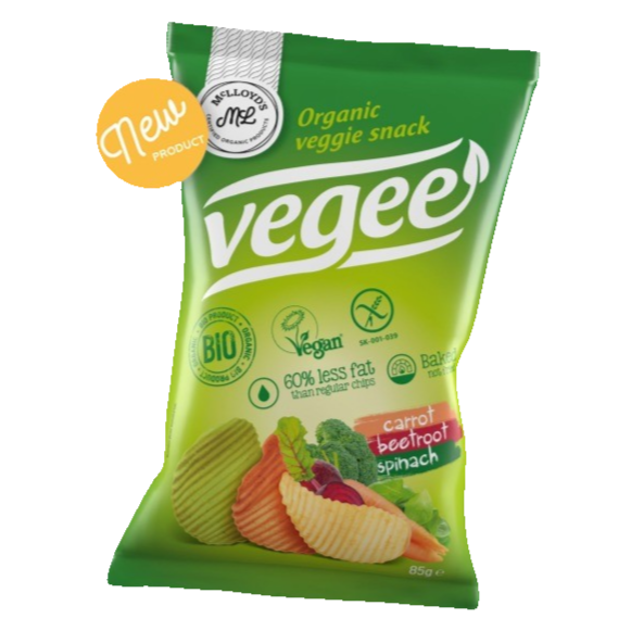Mclloyd´S Organic Veggie Snack Vegee 85G