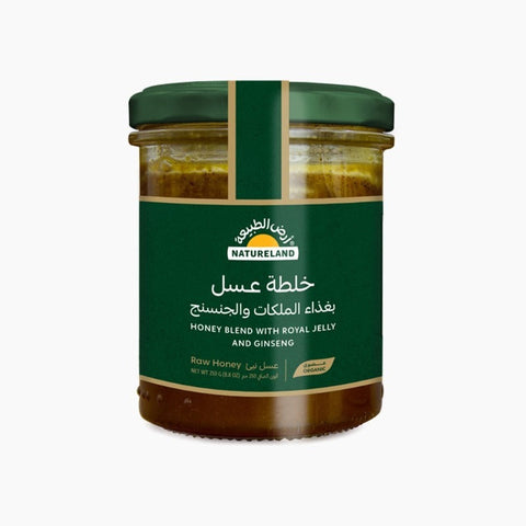 Natureland Honey Blend Royal Jelly and Ginseng 250g