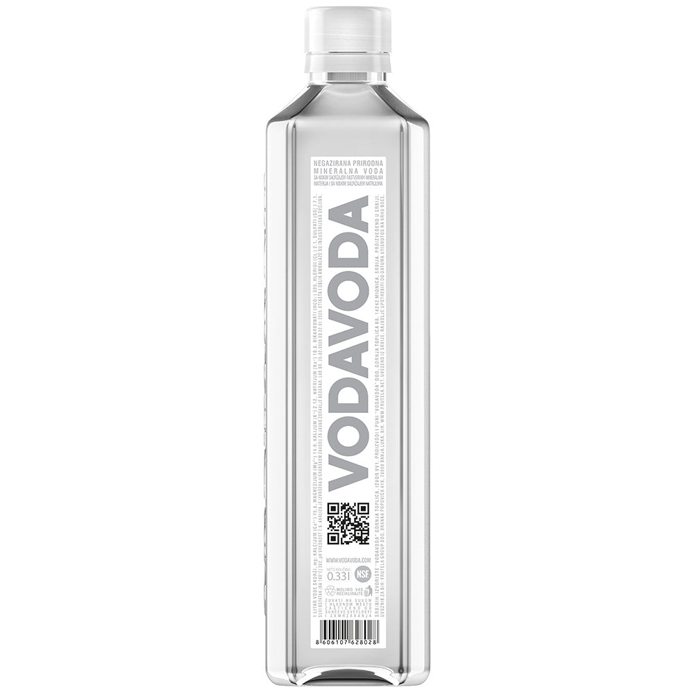 VodaVoda Glass Natural Mineral Water – 330?mL (Glass)