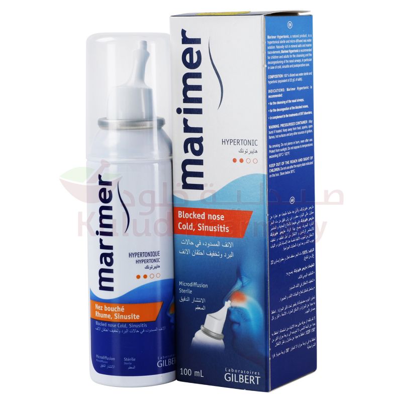 Buy Marimer Hypertonique Nasal Spray 100 ML Online - Kulud Pharmacy