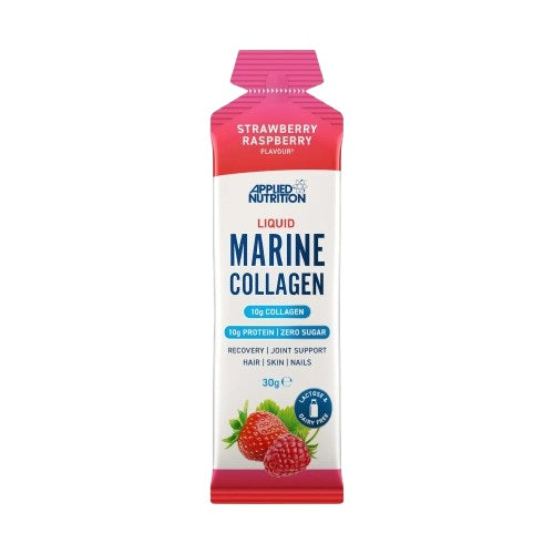 Applied Nutrition Marine Collagen 30 g Liquid Sachet Strawberry Raspberry