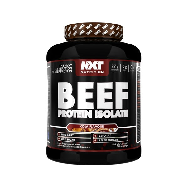 NXT Nutrition Beef Protein Isolate Cola Flavour 1.8 kg