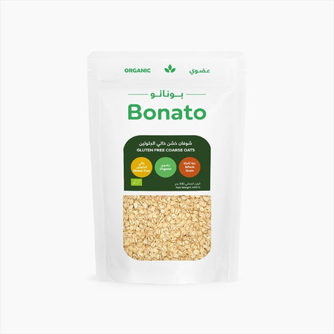 Bonato Organic Gluten Free Coarse Oats 400 g