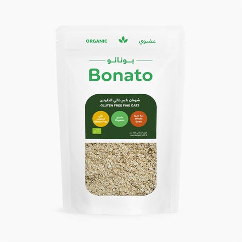 Bonato Organic Gluten Free Fine Oats 500 g