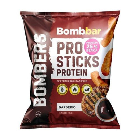 Bombbar Corn Protein Sticks Barbecue 60G