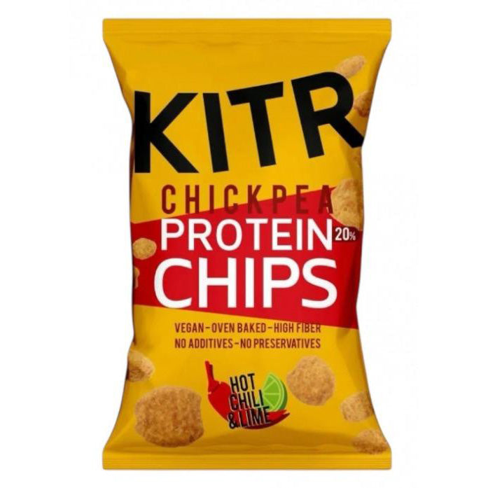 Kitr Protein Chips Hot Chili & Lemon 50G