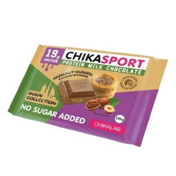Chikalab Protein Milk Chocolate Hazelnut & Kunafa 100G