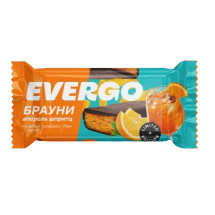 Evergo Protein Brownie With Aperol Spritz Flavor 50G