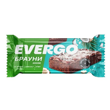 Evergo Protein Cake Brownie Coconut 50G