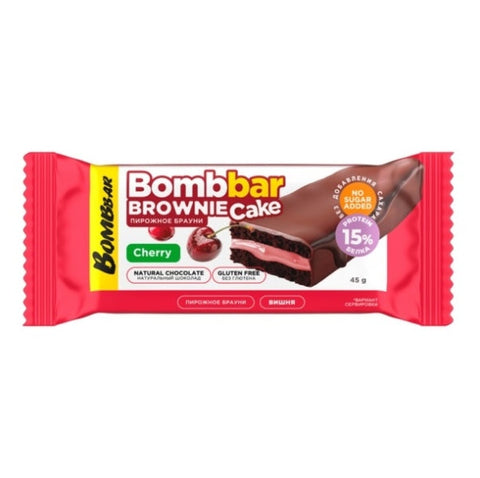 Bombbar Brownie Cake Cherry 45G