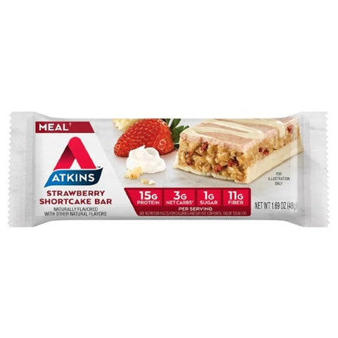 Atkins Strawberry Shortcake Bar 48 g