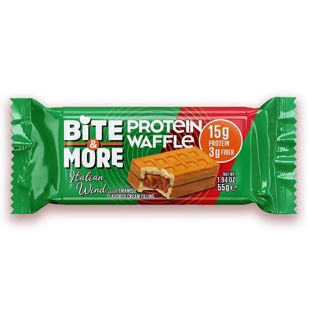 Bites and More Protein Waffle - Tiramisu 55g
