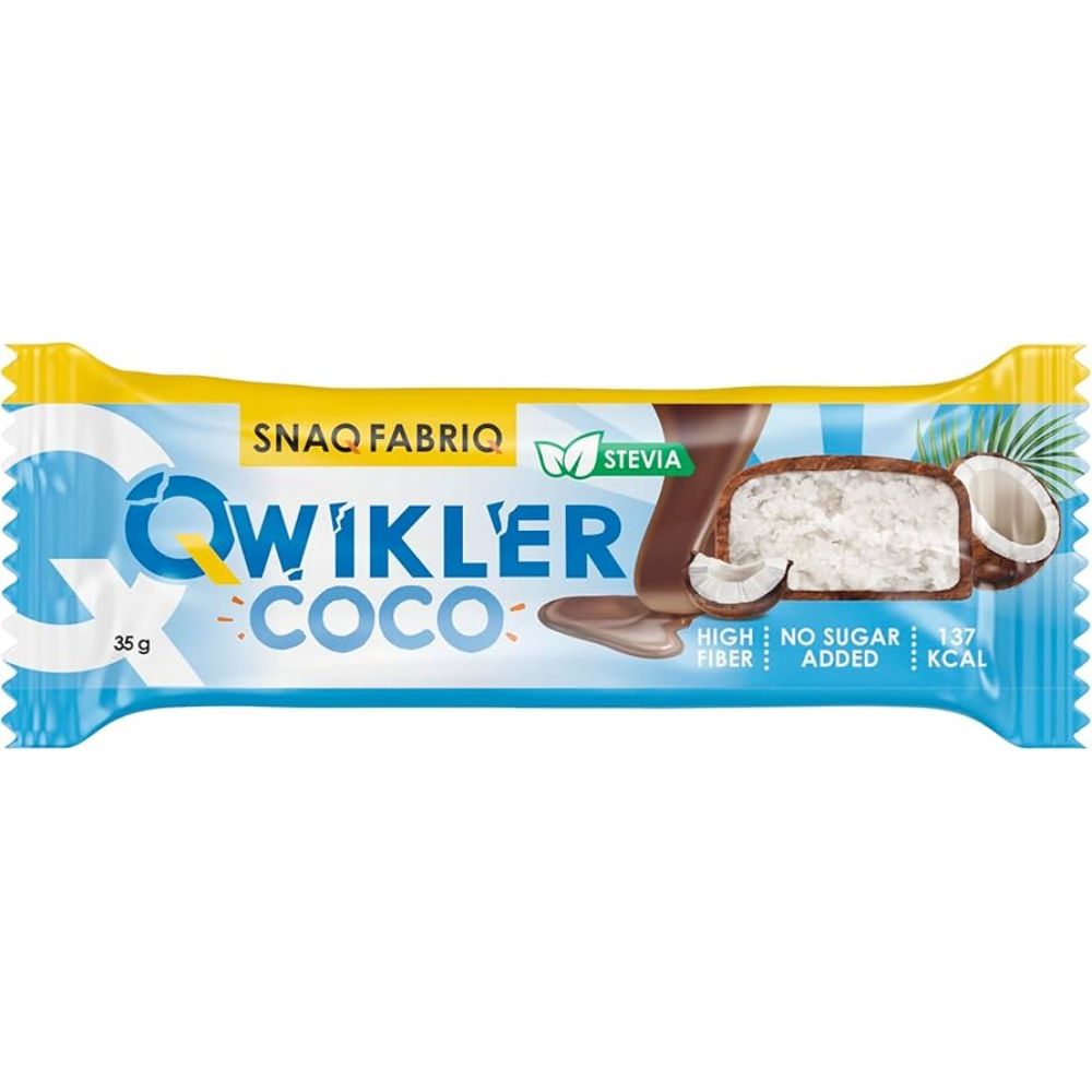 Snaq Fabriq Qwikler Coconut Glazed Bar 35G