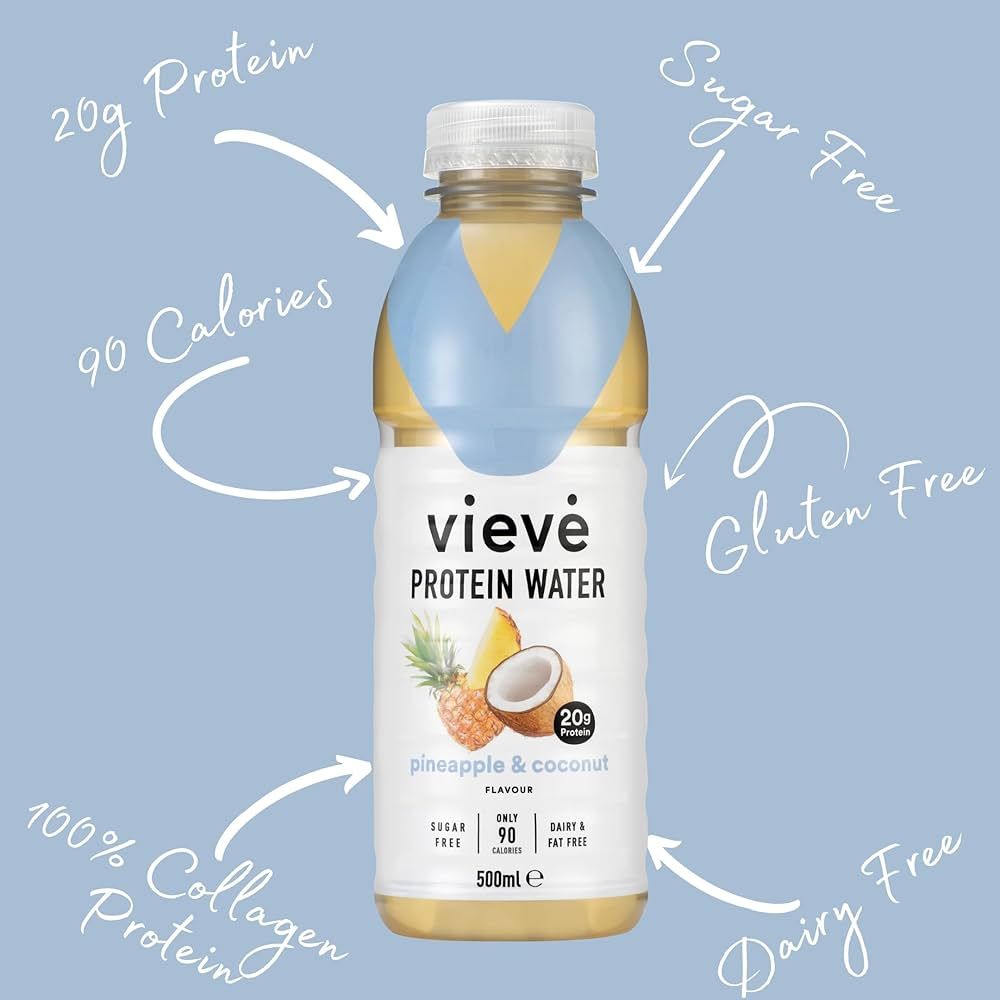 Vieve Protein Water Pineapple & Coconut 500Ml