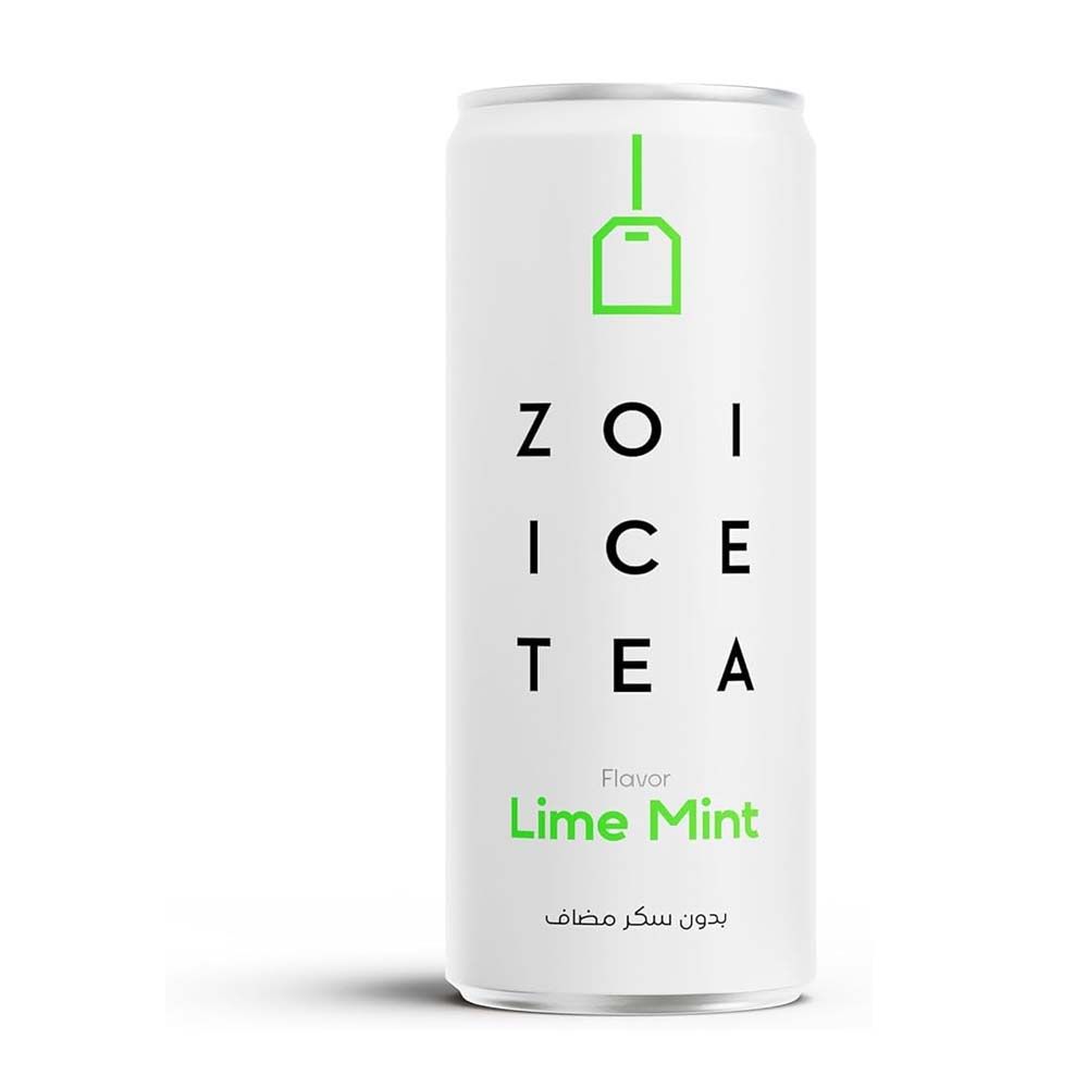 Zoi Ice Tea Lime Mint Flavour 320Ml