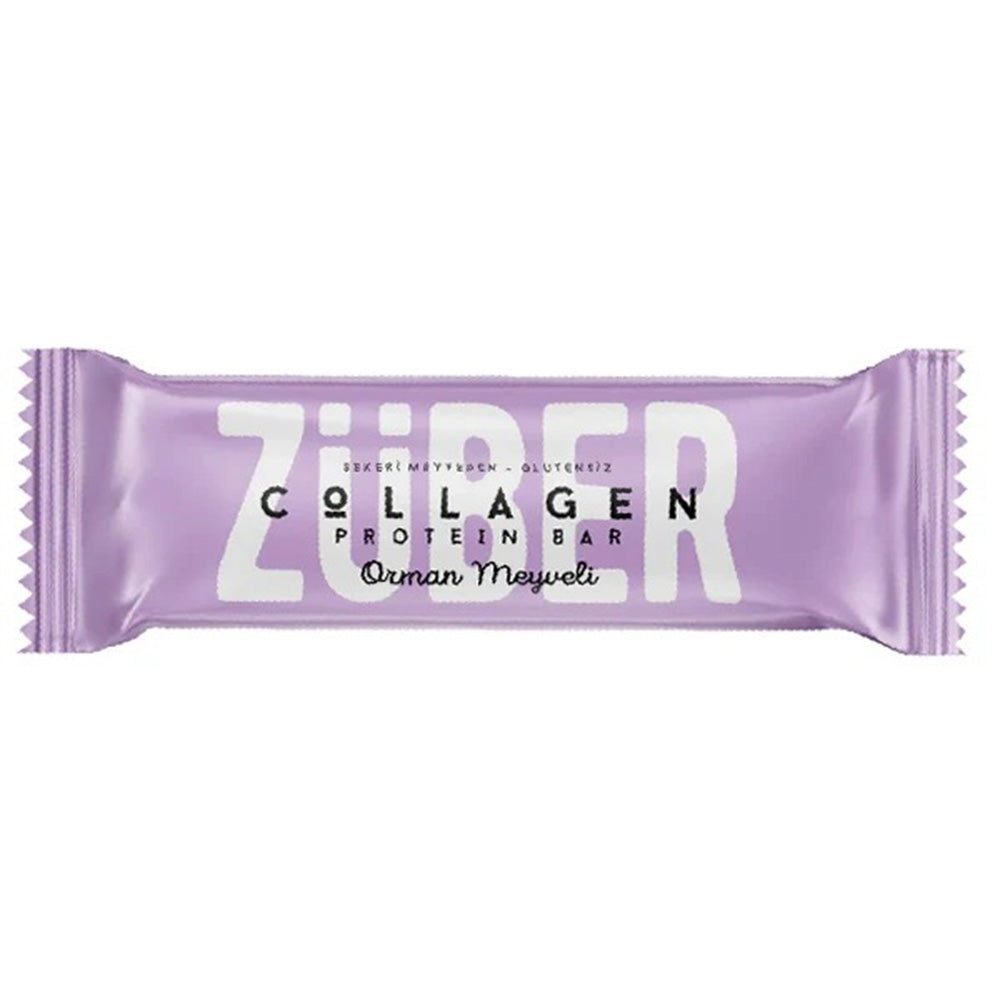 Zuber Forest Fruit Collagen Protein Bar 35G
