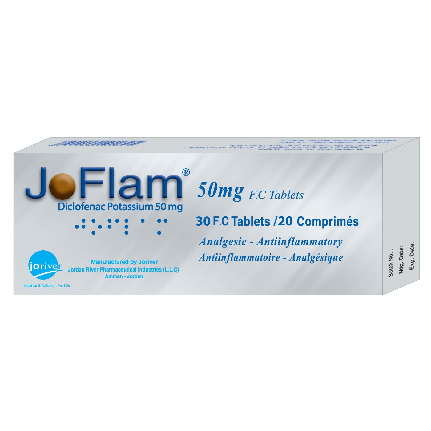 Buy Joflam Tablet 50 Mg 20 PC Online - Kulud Pharmacy