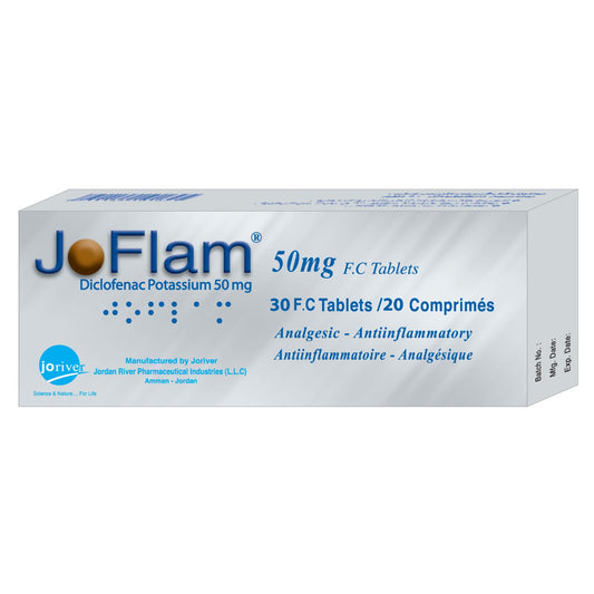 Buy Joflam Tablet 50 Mg 20 PC Online - Kulud Pharmacy