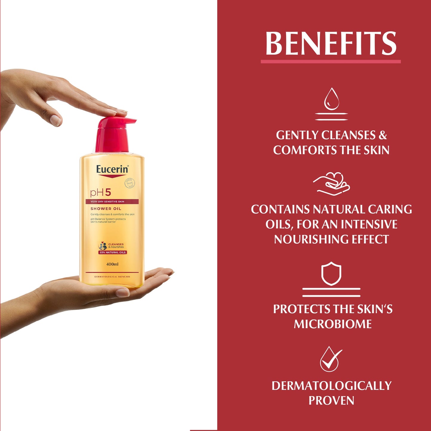 Eucerin Ph5 Shower Oil 400 ML