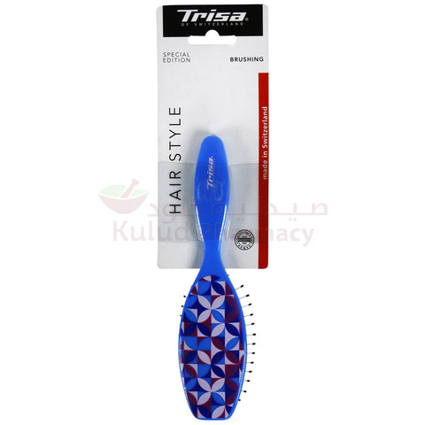 Buy Trisa Decorated Handle Hair Brush 1 PC Online - Kulud Pharmacy